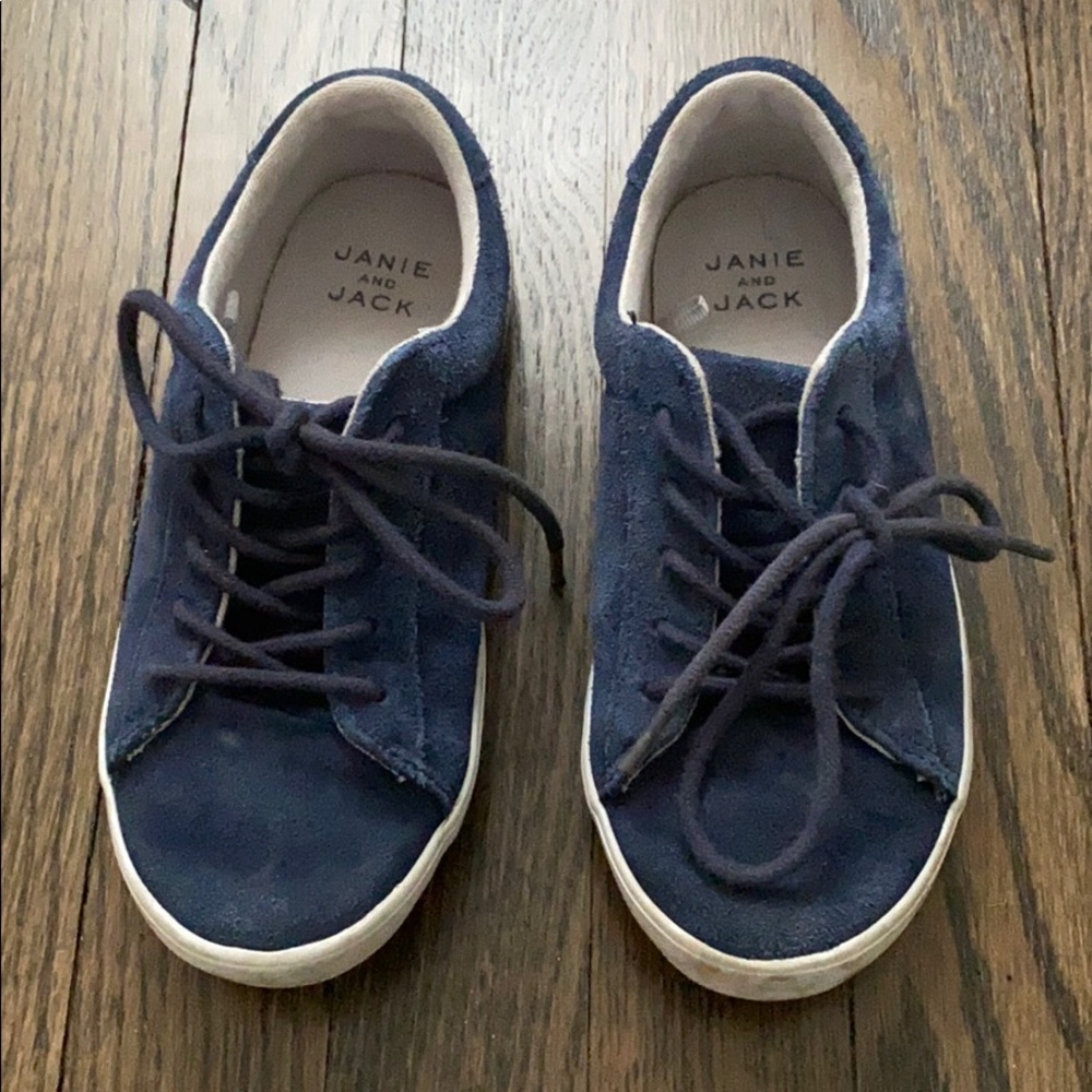 Janie & Jack Boys Suede Sneakers